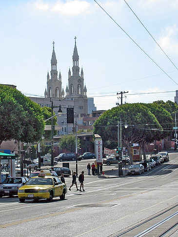 Straßen von San Francisco Foto 