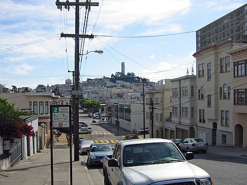 Straßen von San Francisco Foto 