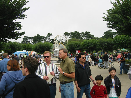 Golden Gate Park mit Botanischen Garten Foto 