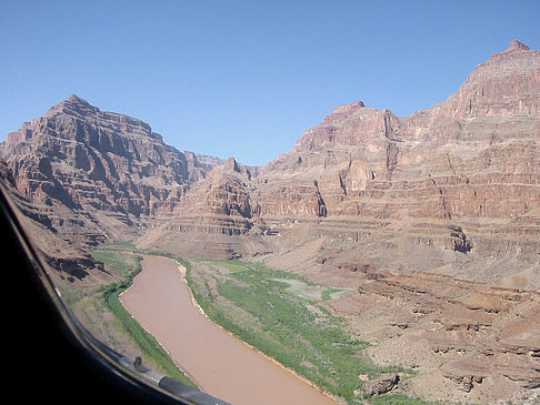 Per Hubschrauber im Grand Canyon Fotos