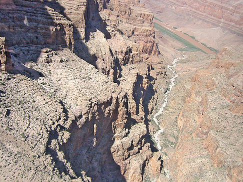 Per Hubschrauber im Grand Canyon Foto 