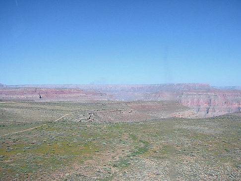 Per Hubschrauber im Grand Canyon Foto 