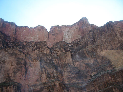 Per Hubschrauber im Grand Canyon