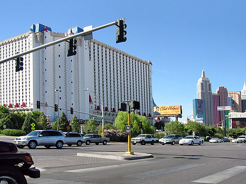 Las Vegas aus dem Auto