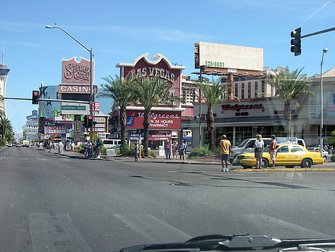 Las Vegas aus dem Auto Foto 