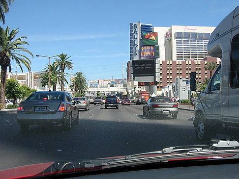 Foto Las Vegas aus dem Auto