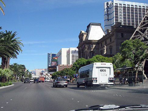 Foto Las Vegas aus dem Auto