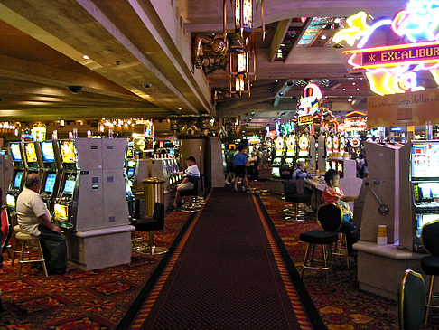 Casino im Hotel Excalibur Foto 